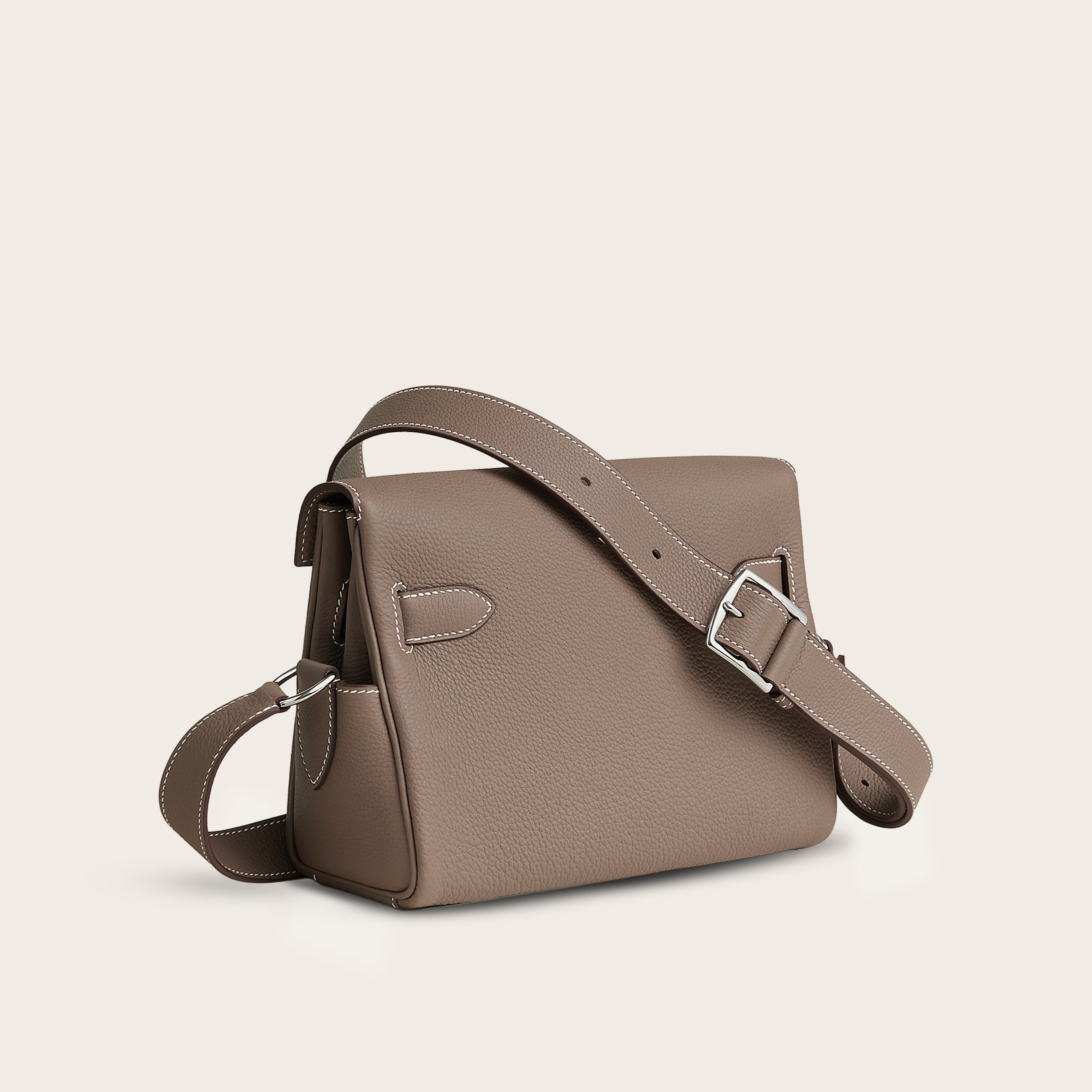 Marlow Messenger Bag - Taupe