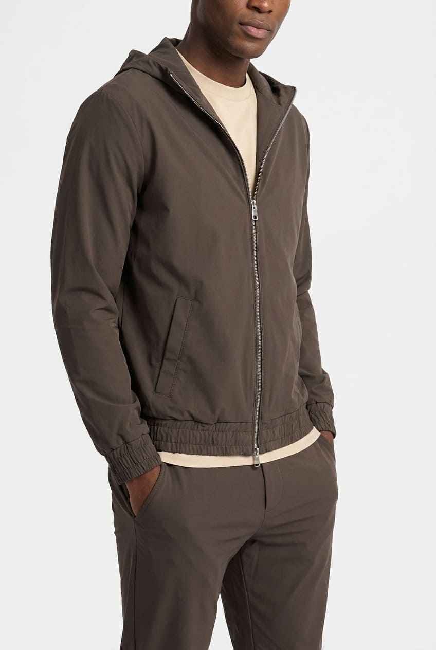 COMOCLO Ensemble Signature Marron Capuche