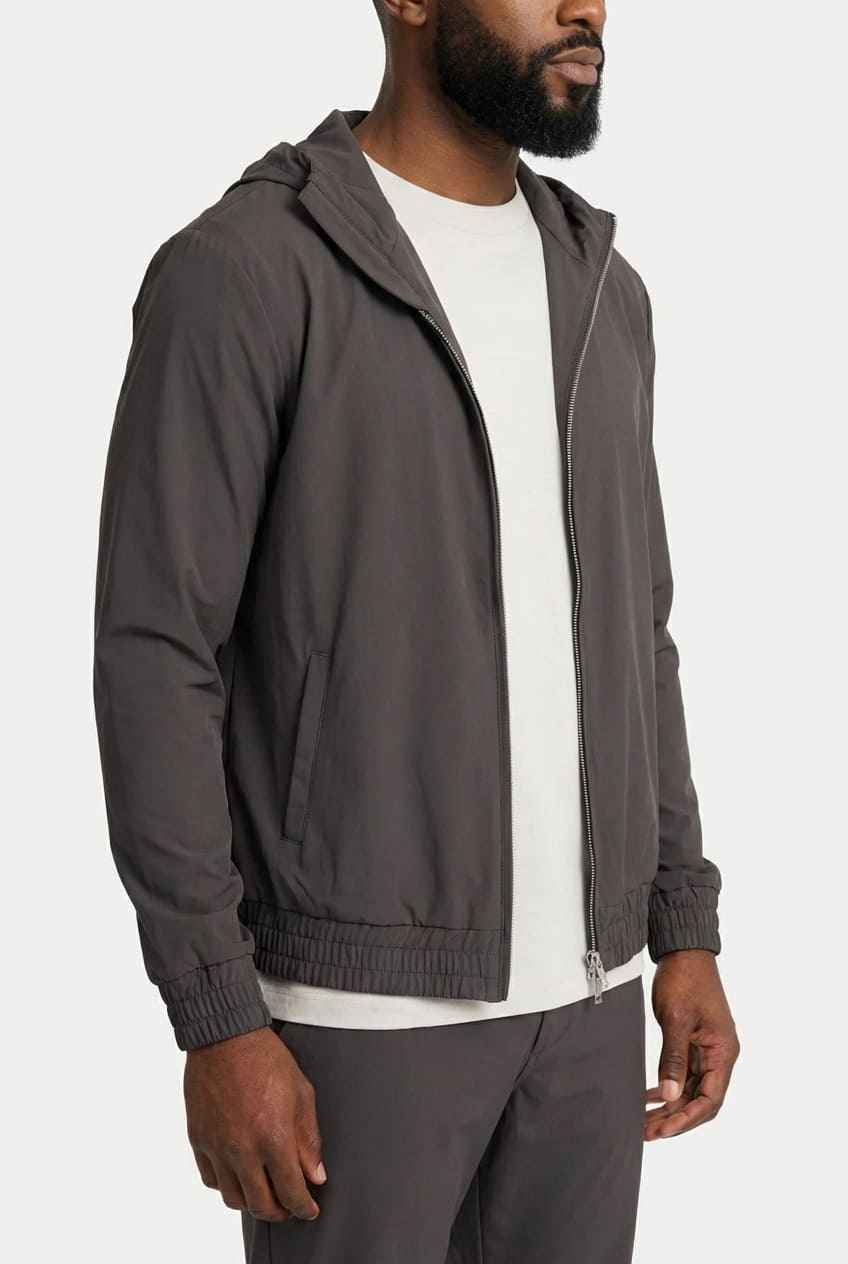 COMOCLO Ensemble Signature Gris Foncé Capuche