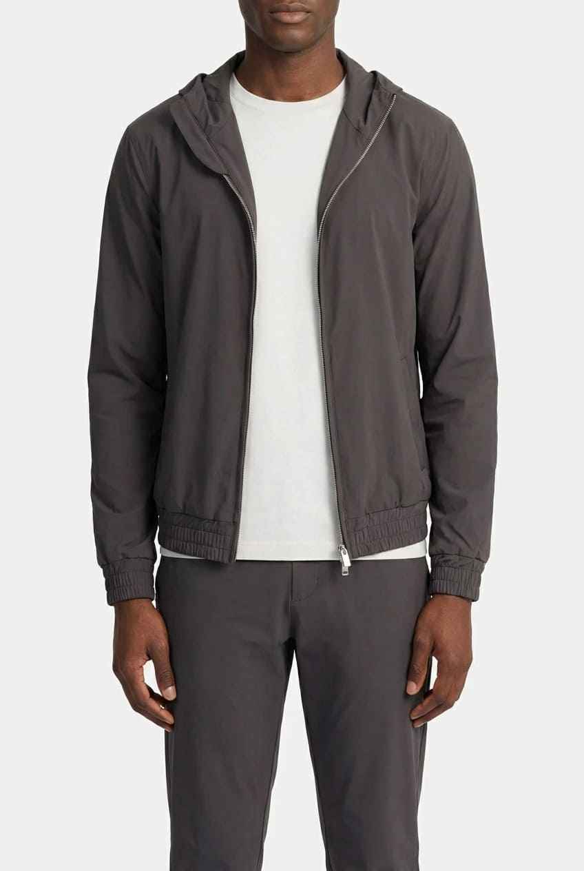 COMOCLO Ensemble Signature Gris Foncé Capuche