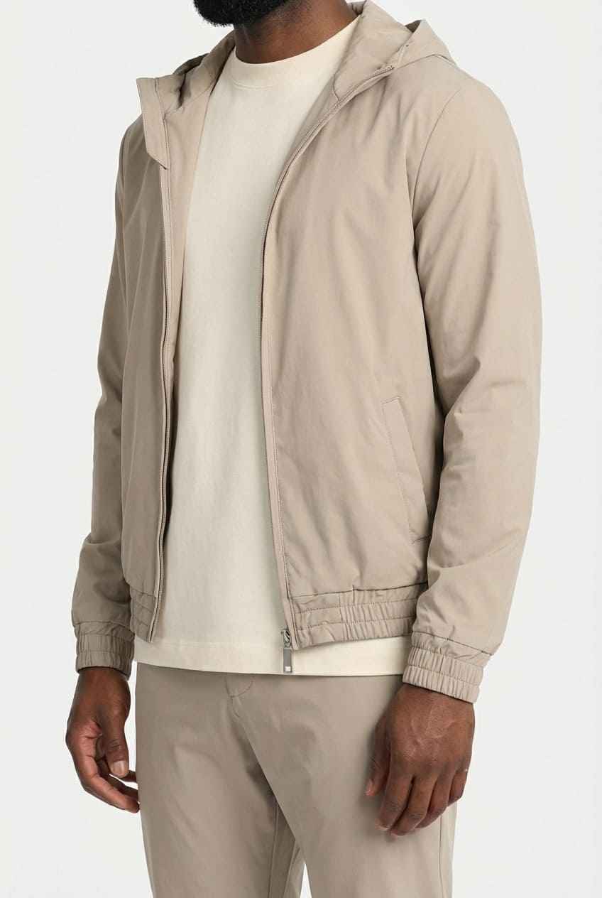 COMOCLO Ensemble Signature Sable Capuche — Vêtement homme luxe | comoclo.com