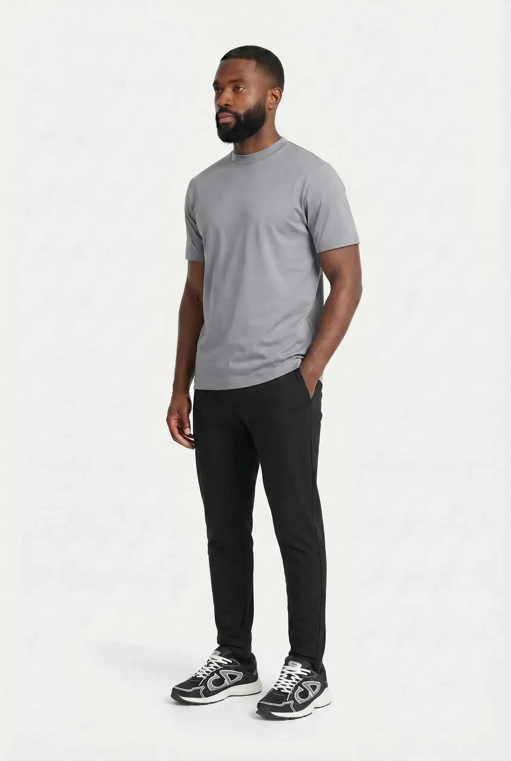 COMOCLO Shirt Luxe Gris Perle — Vêtement homme luxe Gris | comoclo.com