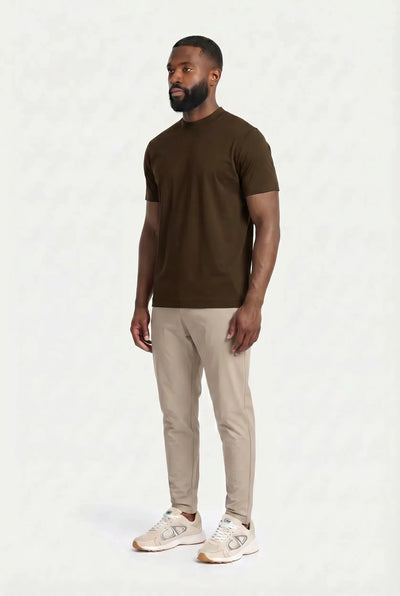 COMOCLO Shirt Cognac —  Cognac | comoclo.com