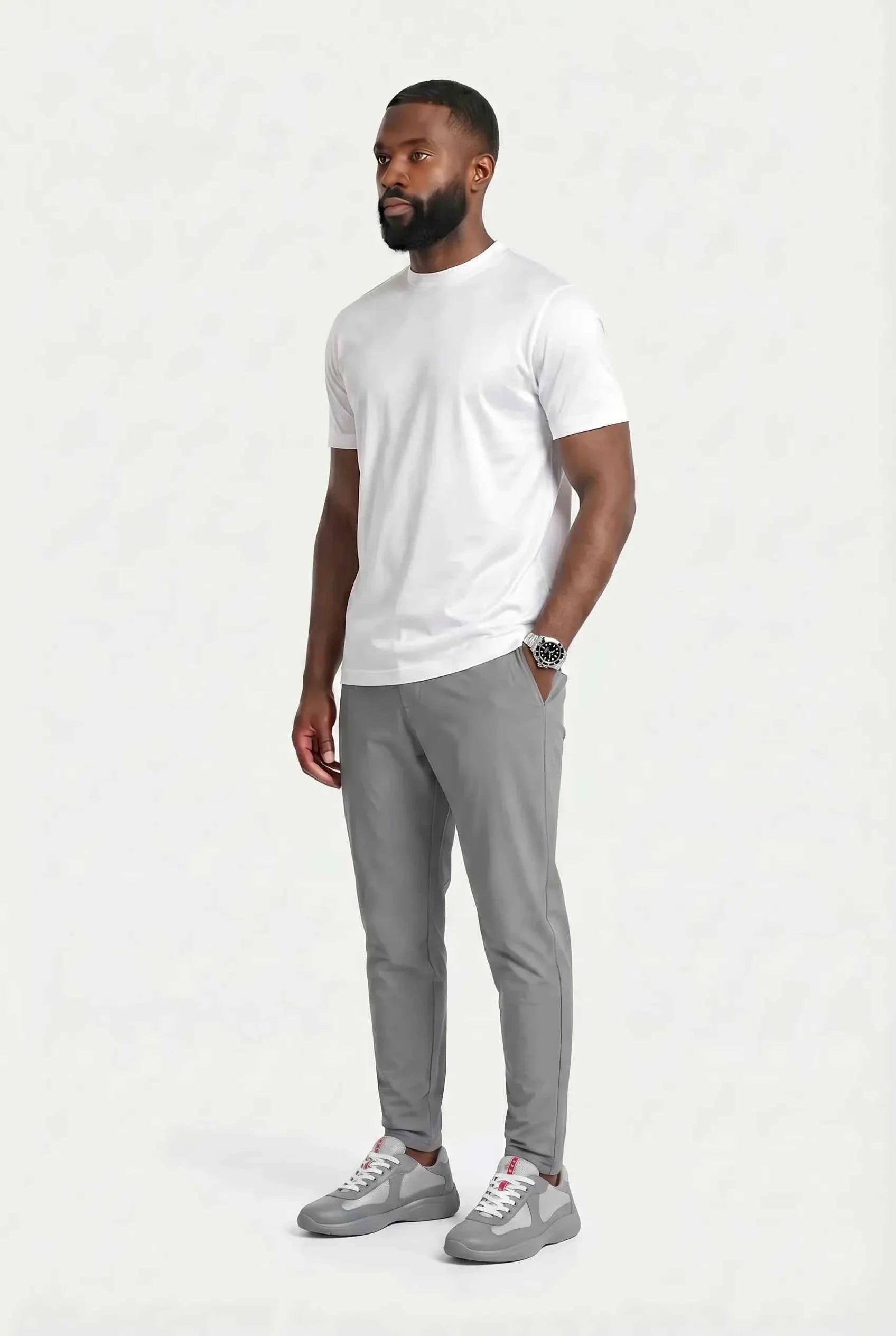 COMOCLO Shirt Luxe Ivoire — Vêtement homme luxe Ivoire | comoclo.com