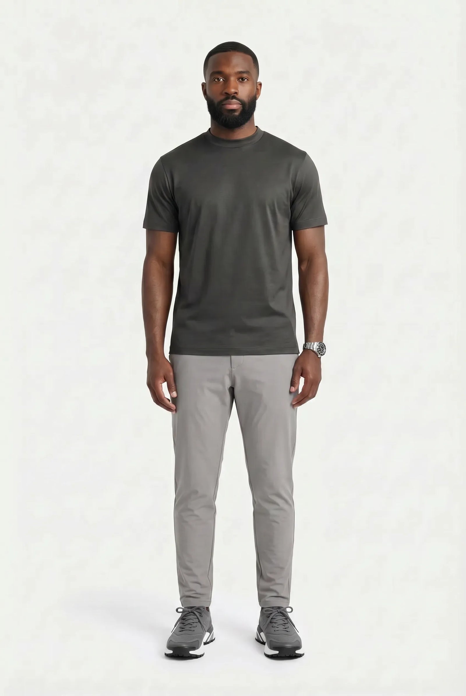COMOCLO Shirt Anthracite —  Anthracite | comoclo.com