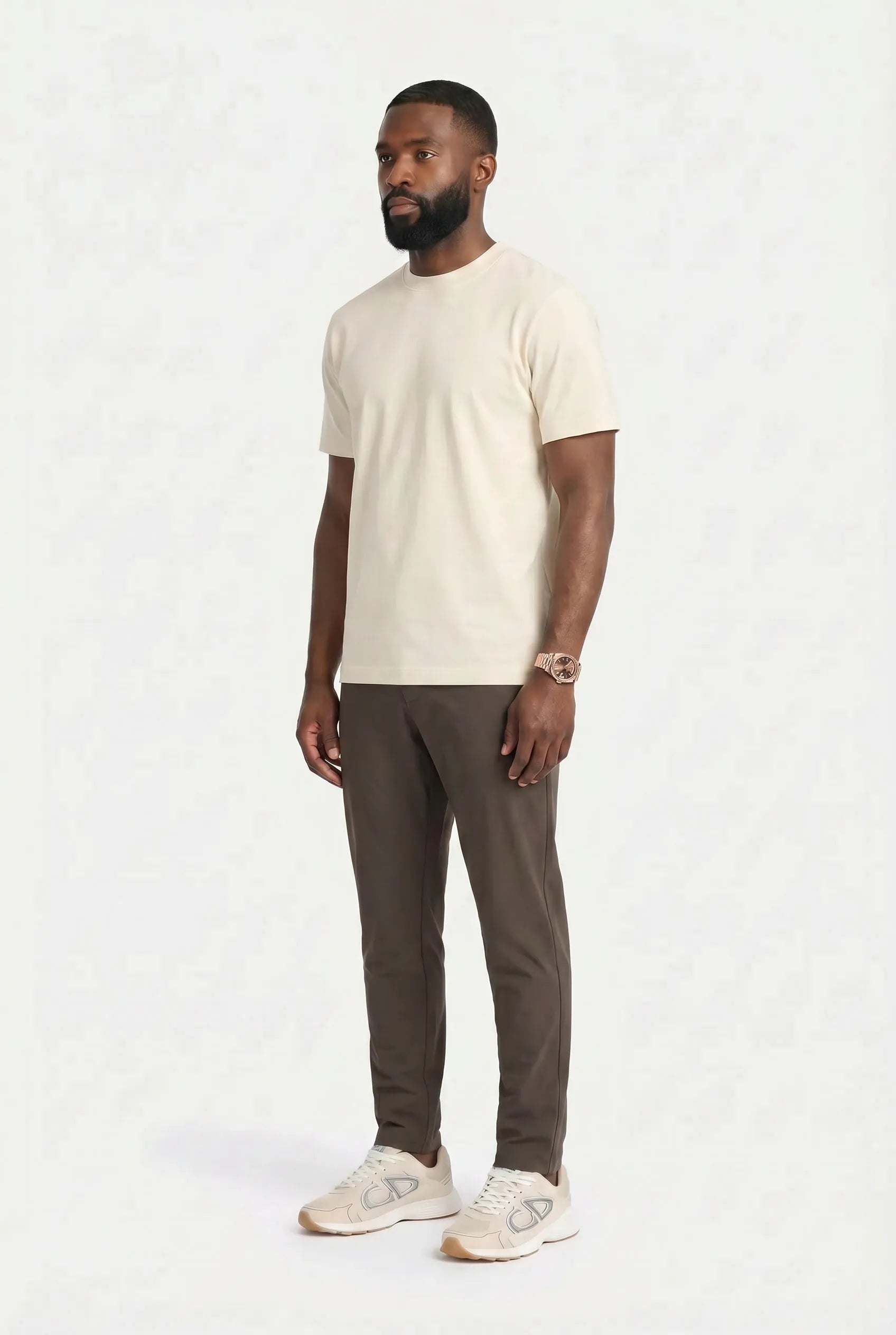 COMOCLO Shirt Luxe Sable — Vêtement homme luxe | comoclo.com
