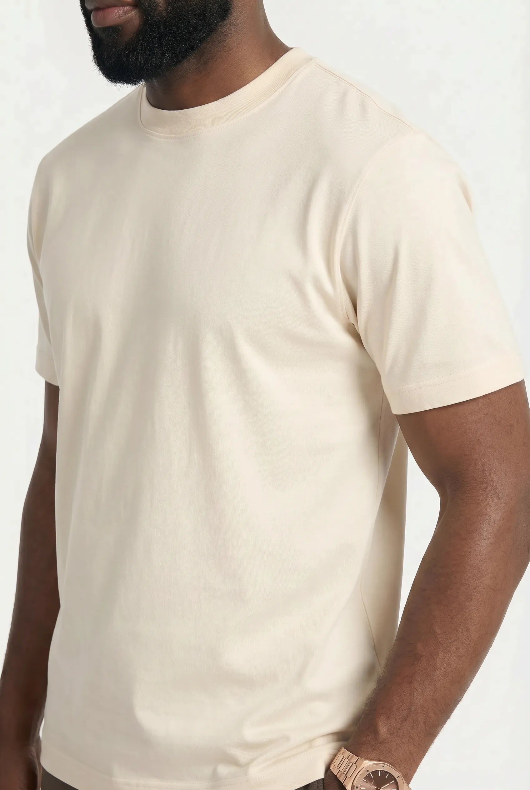 COMOCLO Shirt Luxe Sable — Vêtement homme luxe | comoclo.com