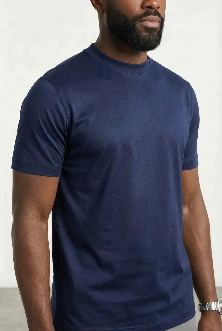 COMOCLO Shirt Luxe Bleu Marine — Vêtement homme luxe Bleu | comoclo.com