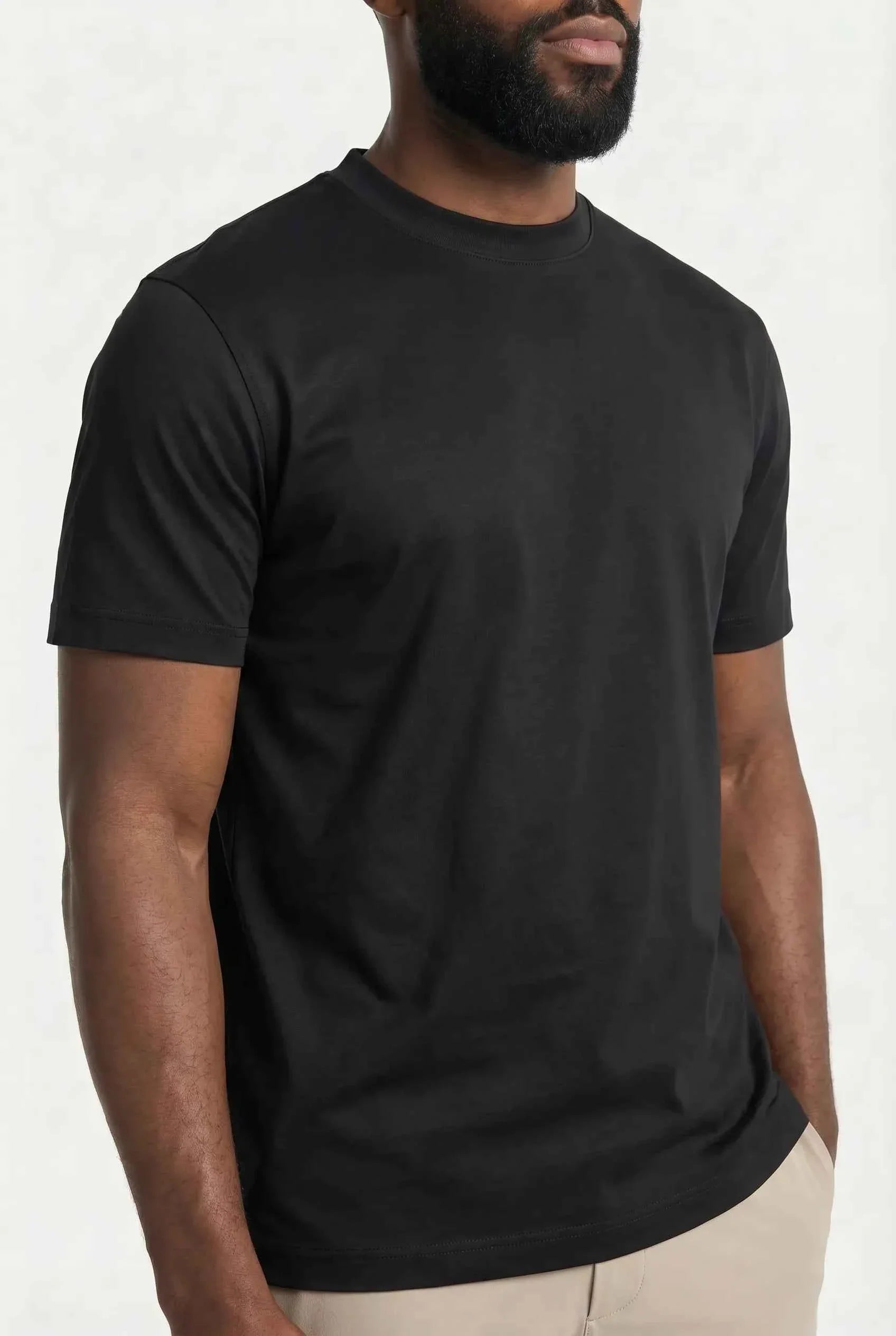 COMOCLO Shirt Luxe Noir — Vêtement homme luxe Noir | comoclo.com