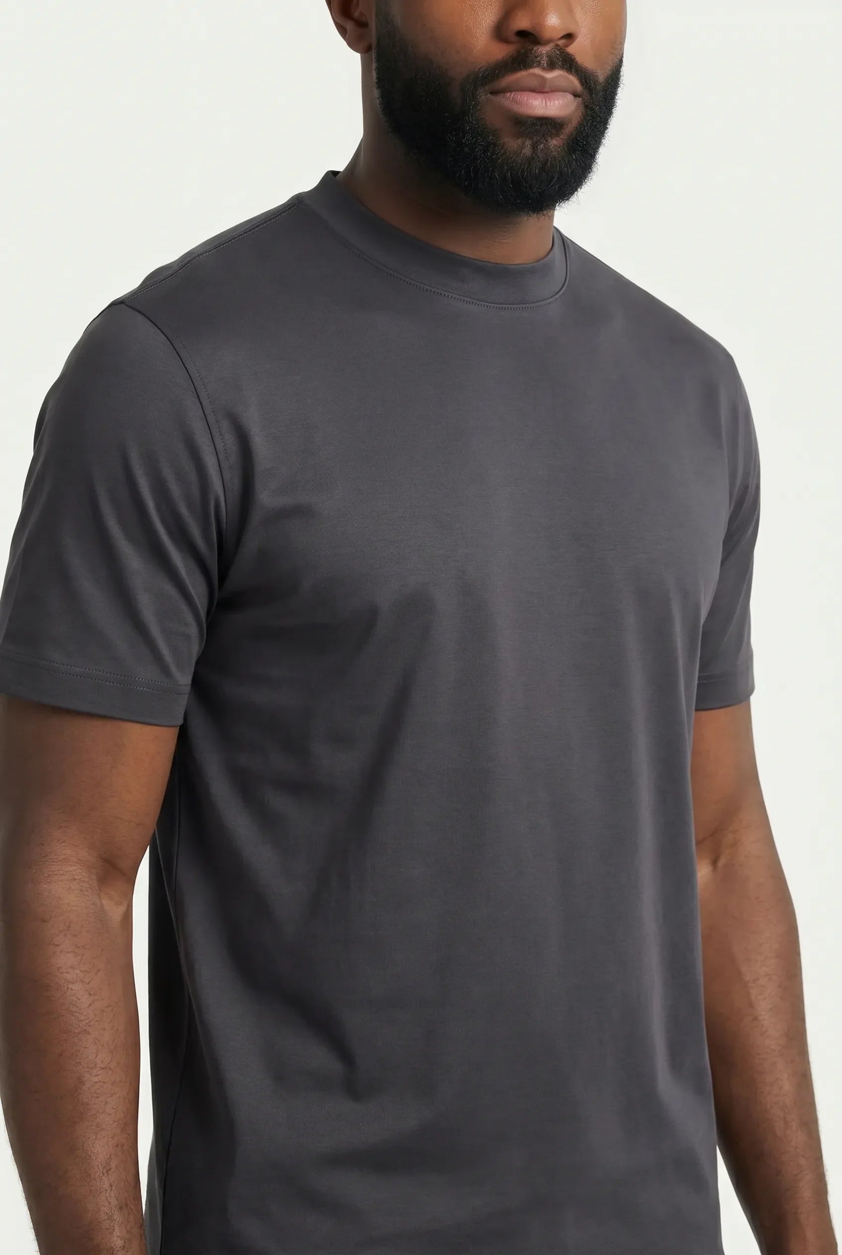 COMOCLO Shirt Luxe Anthracite — Vêtement homme luxe Anthracite | comoclo.com