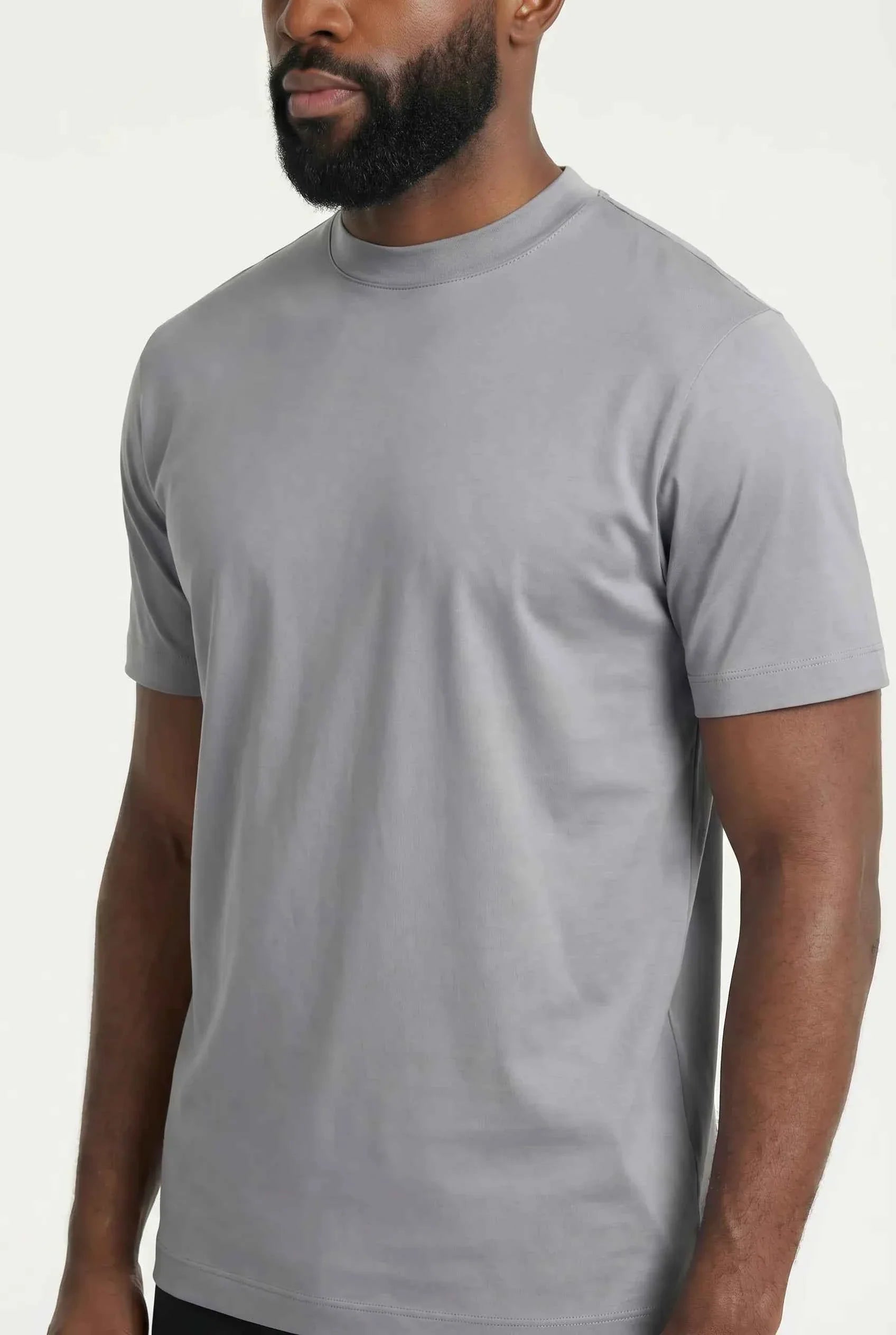 COMOCLO Shirt Luxe Gris Perle — Vêtement homme luxe Gris | comoclo.com