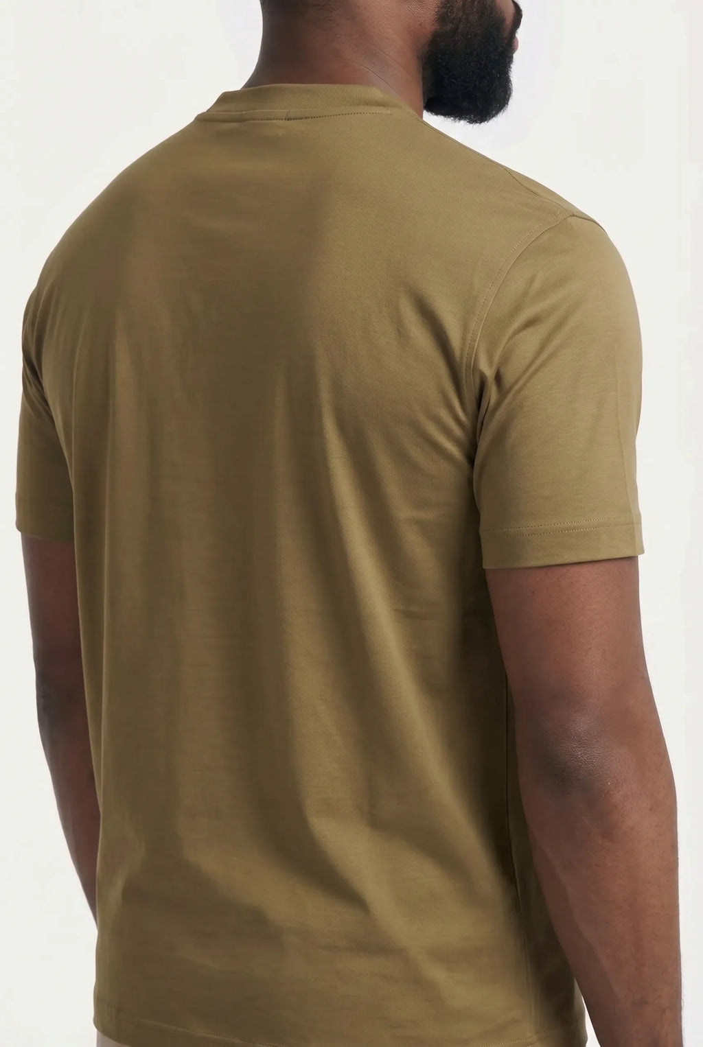 COMOCLO Shirt Luxe Olive — Vêtement homme luxe Olive | comoclo.com