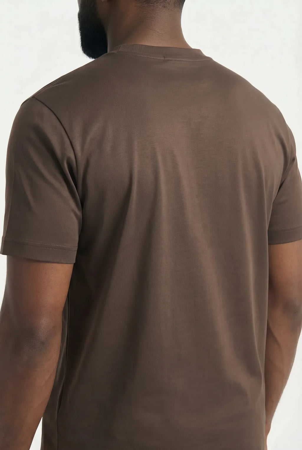 COMOCLO Shirt Luxe Cognac — Vêtement homme luxe Cognac | comoclo.com