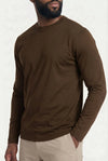 COMOCLO Shirt ML Cognac —  Cognac | comoclo.com