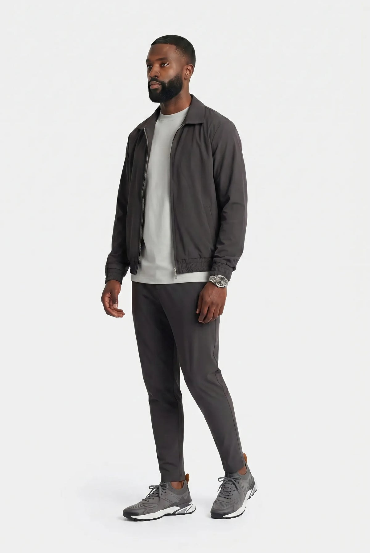 COMOCLO COMOCLO Ensemble Signature Homme Anthracite — Vêtement homme luxe Anthracite | comoclo.com