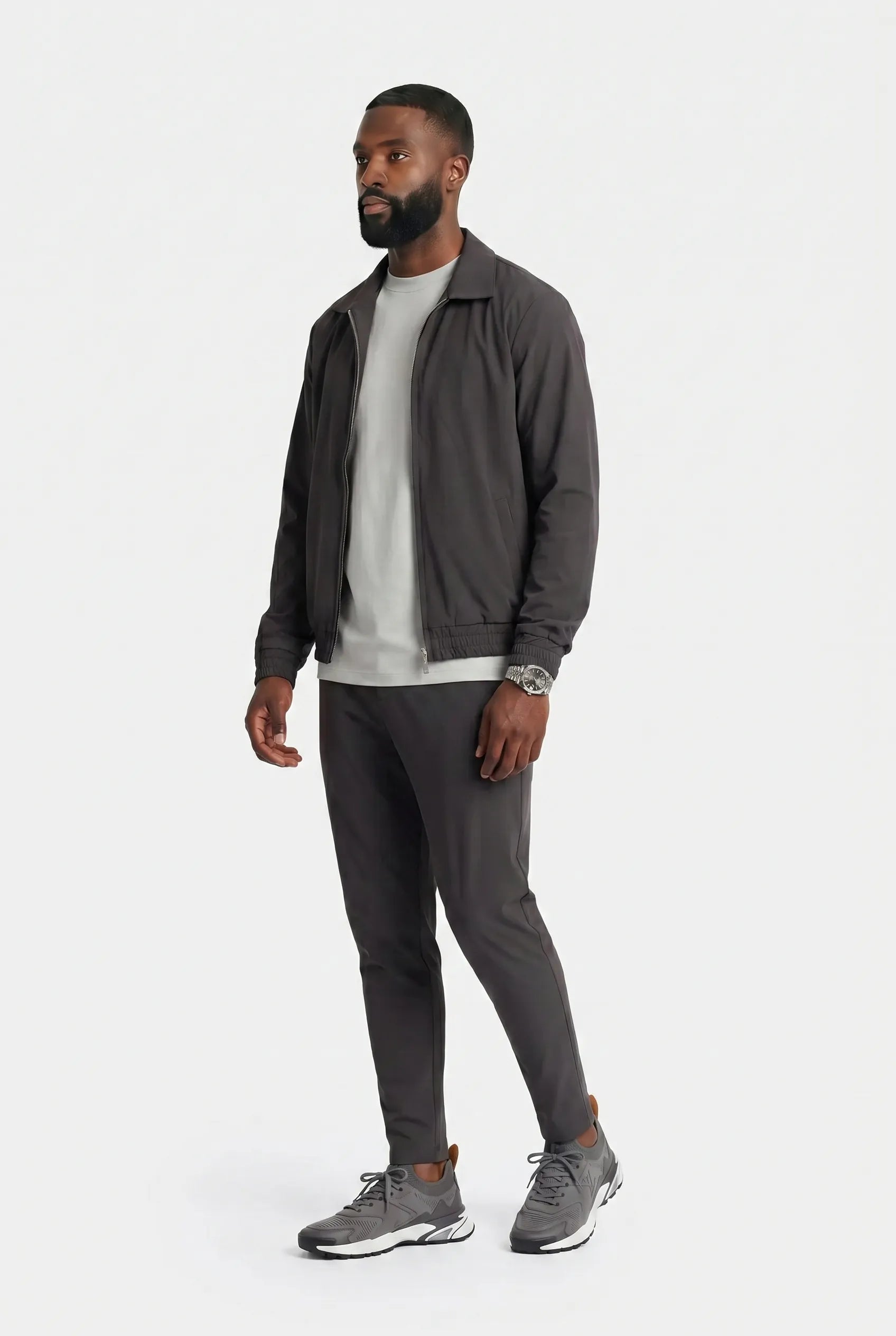 COMOCLO COMOCLO Ensemble Signature Homme Anthracite — Vêtement homme luxe Anthracite | comoclo.com