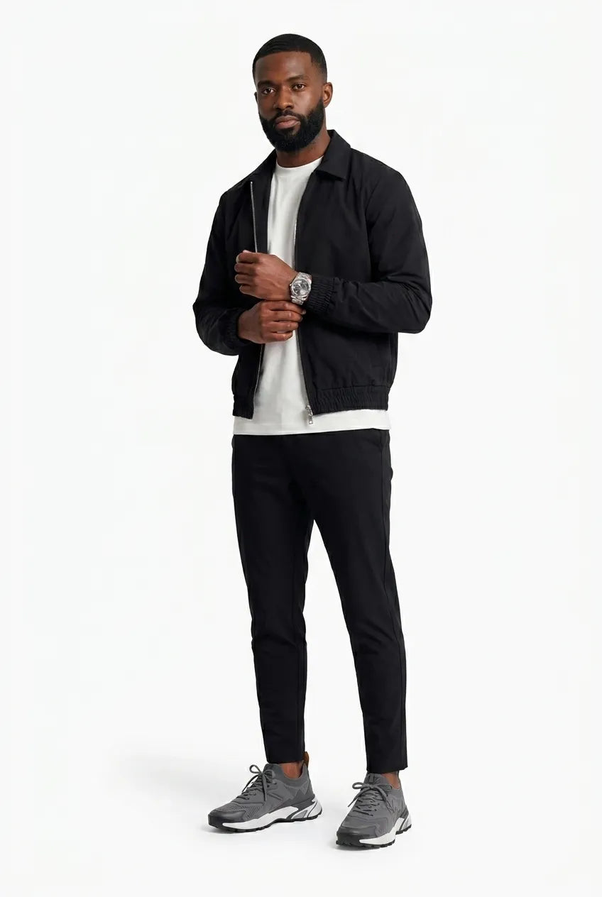 COMOCLO COMOCLO Ensemble Signature Homme Noir — Vêtement homme luxe Noir | comoclo.com