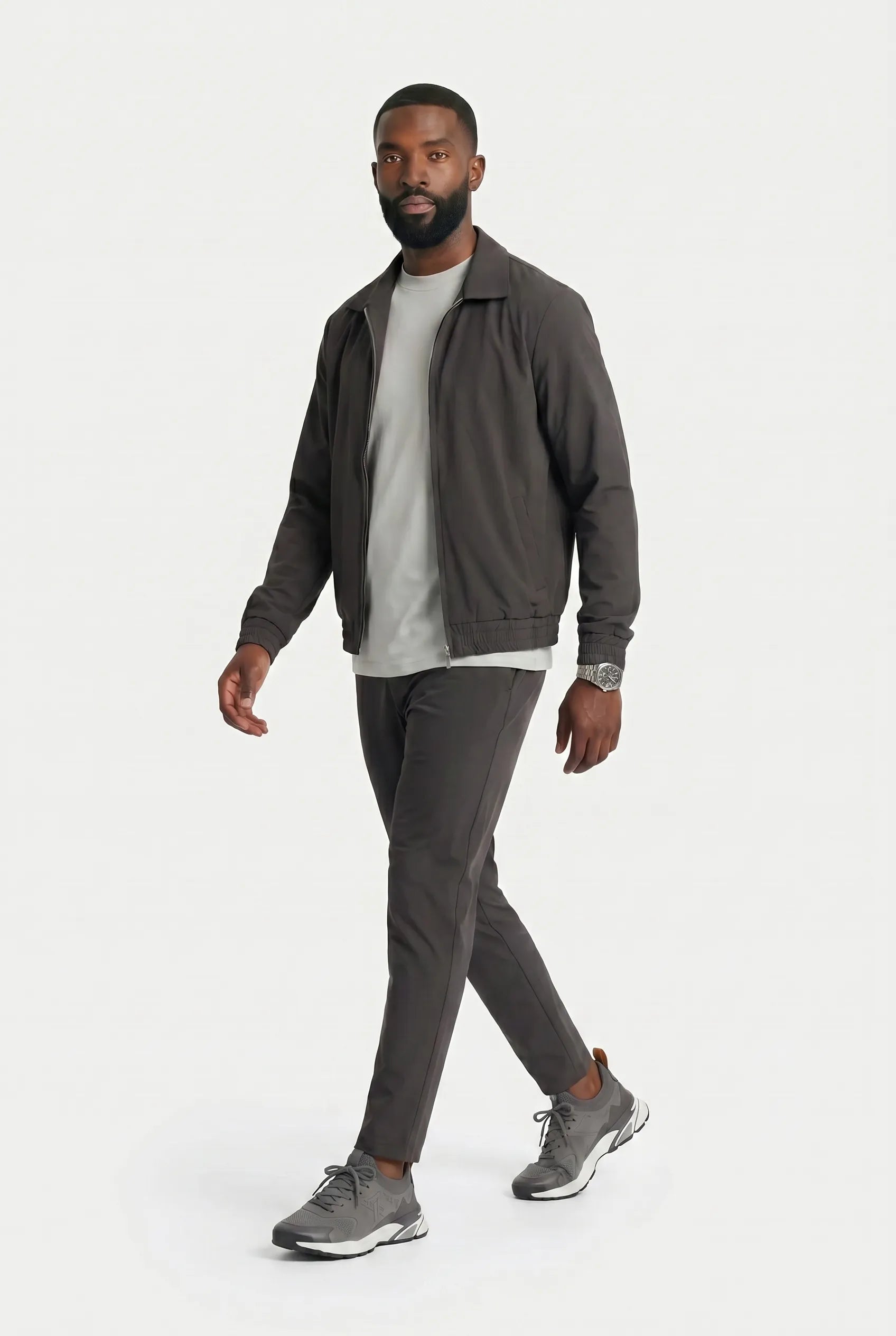 COMOCLO COMOCLO Ensemble Signature Homme Anthracite — Vêtement homme luxe Anthracite | comoclo.com