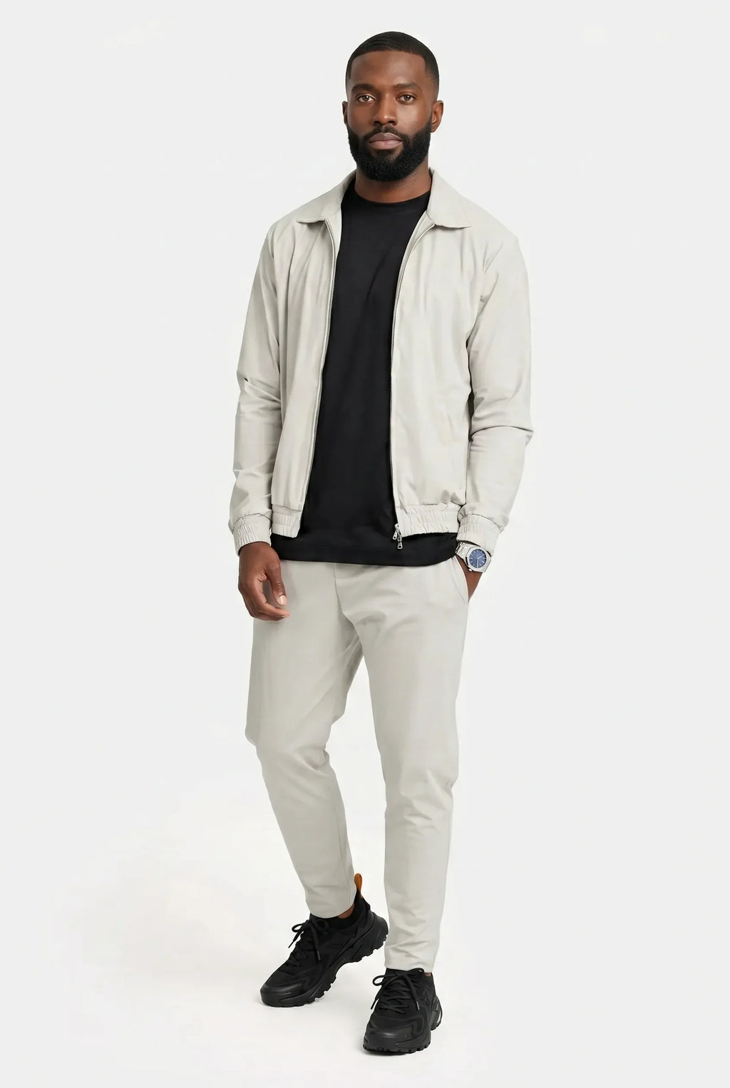 COMOCLO COMOCLO Ensemble Signature Homme Argent — Vêtement homme luxe | comoclo.com