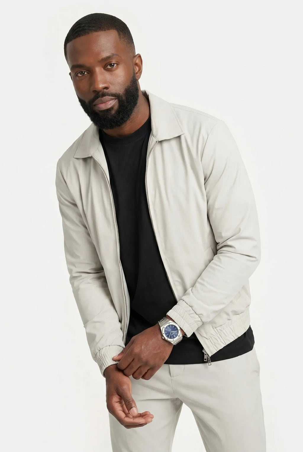 COMOCLO COMOCLO Ensemble Signature Homme Argent — Vêtement homme luxe | comoclo.com