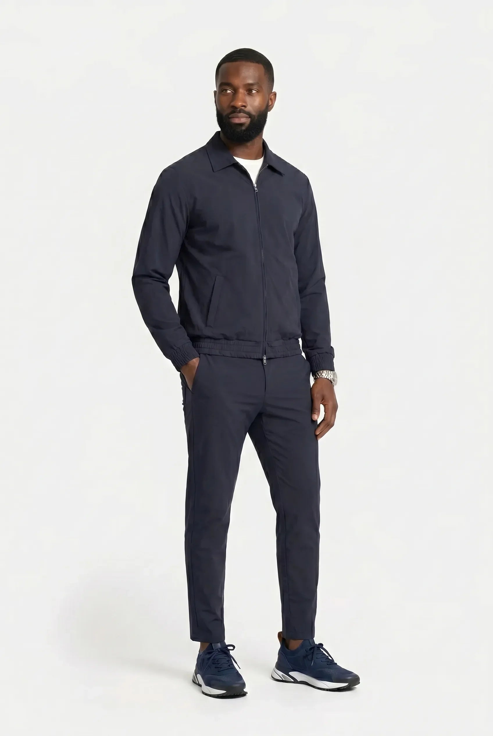 COMOCLO COMOCLO Ensemble Signature Homme Bleu Marine — Vêtement homme luxe Bleu | comoclo.com